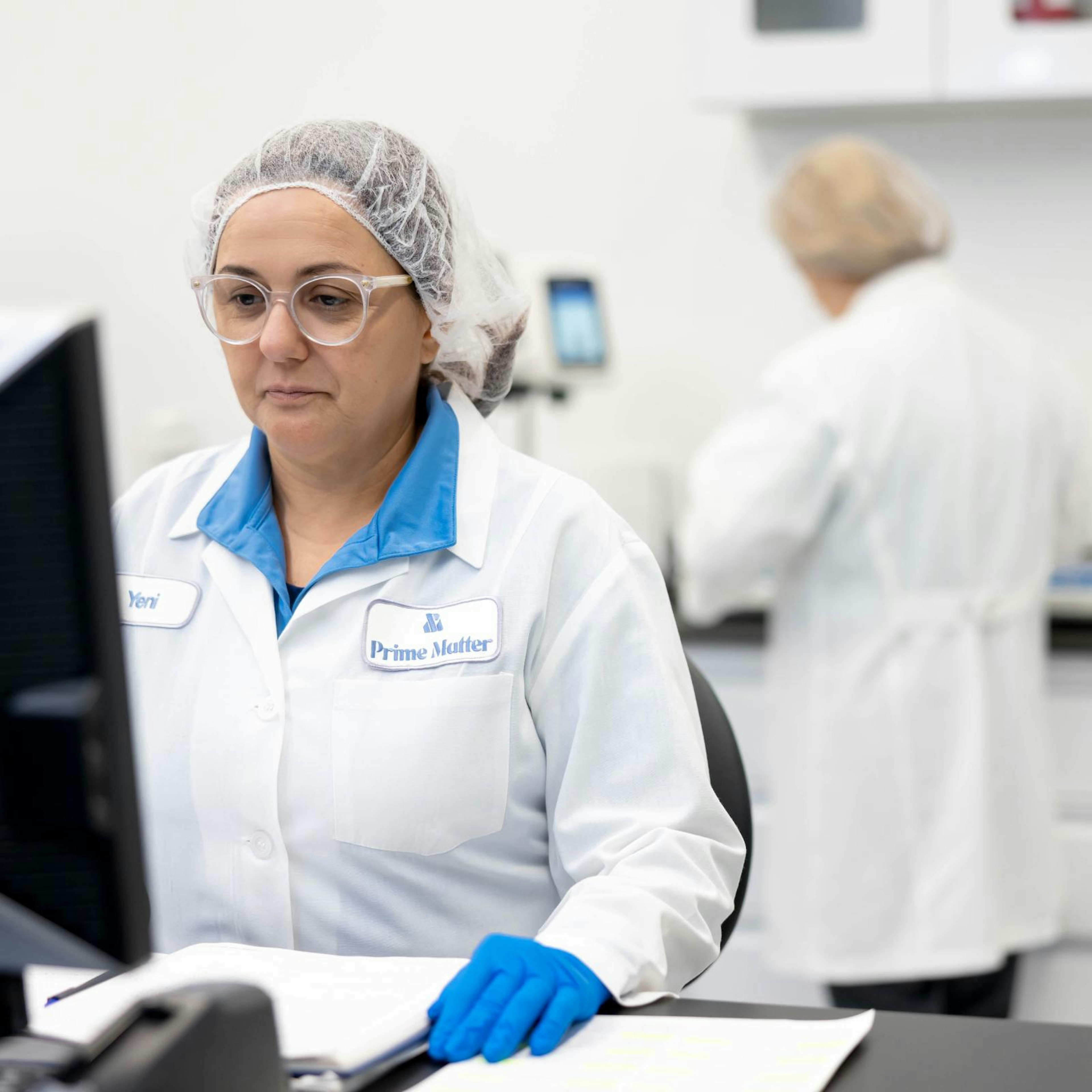 Woman working at Prime Matter Labs